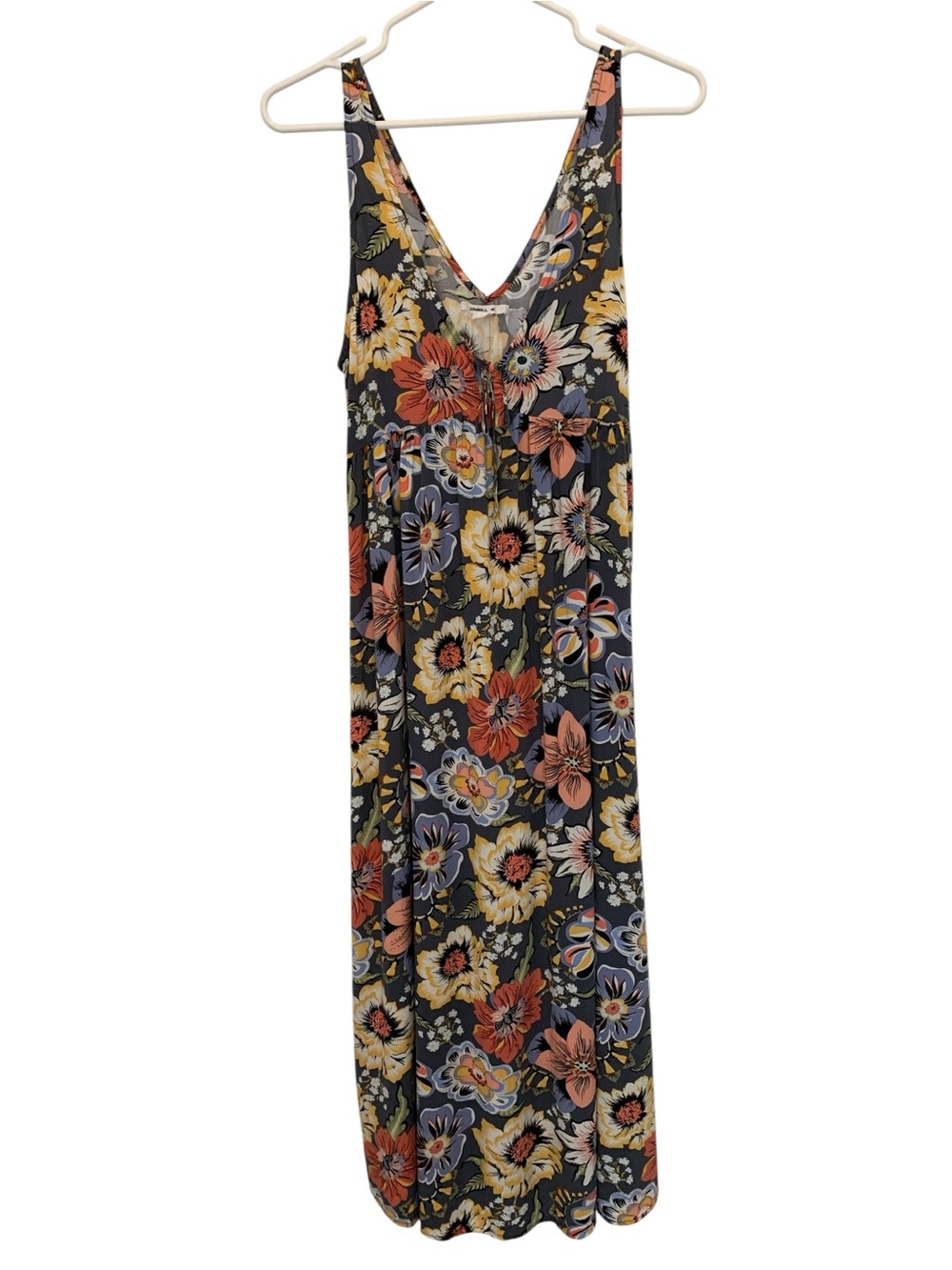 O’Neill Maxi Flowered Sun Dress Size Small